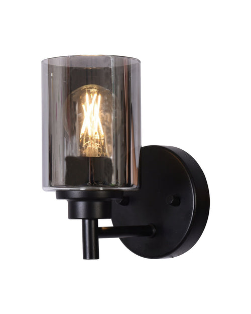#001205 Wall Light in Black