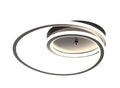 #00307 LED Flush Mount Light in Black