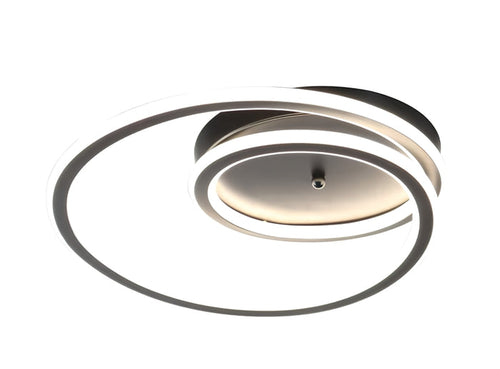 #00307 LED Flush Mount Light in Black