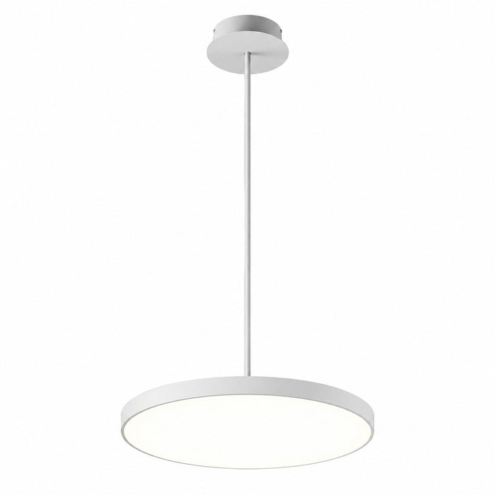 #00393 LED Pendant (Convertible) Light in White