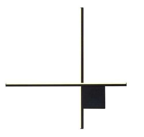#00426 LED Wall Light 14W IN Black