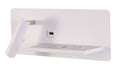#00558 LED Wall Light 10.5W w/USB Port in White