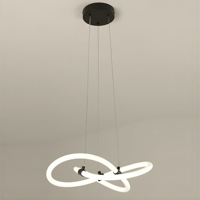#00750 30W LED Pendant Light in Black