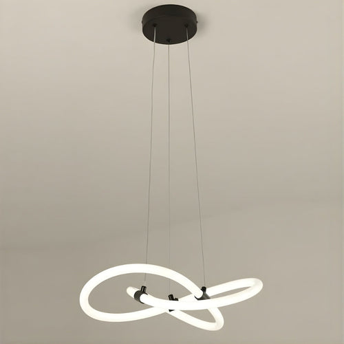 #00750 30W LED Pendant Light in Black