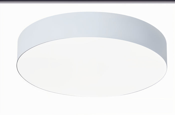 #00886C LED Flush Mount Light in White