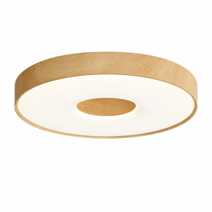 #00887 LED Flush Mount Light in Light Wood
