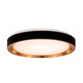 00919BK 28W LED Flush Mount Light in Black