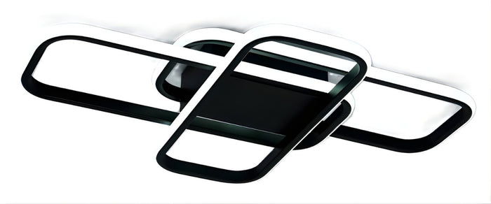 01003 42W LED Ceiling Light in Black