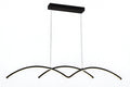 01004 38W LED Pendant Light in Black