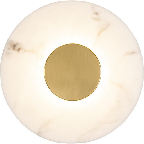 #01083 LED Wall Light in Brushed Brass