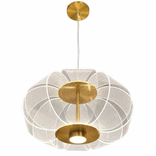 #01187H LED Pendant Light in Gold