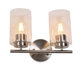 #01207 2W Wall Light in Satin Nickel
