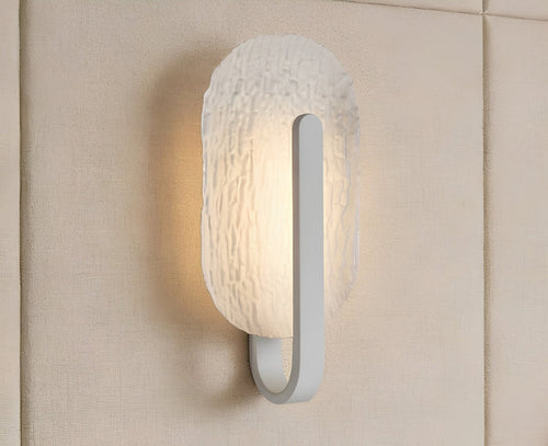 #01243 LED Wall Light in White