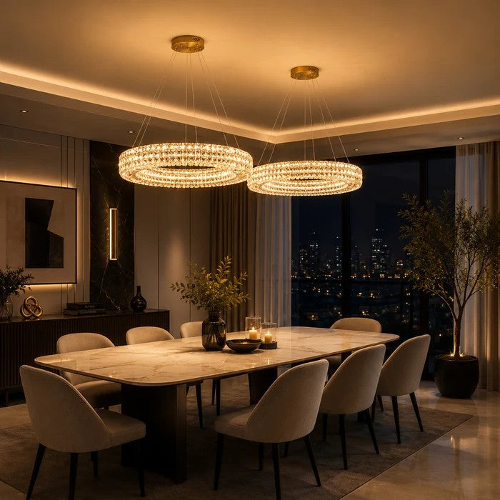 #01622 LED Pendant Light in Gold