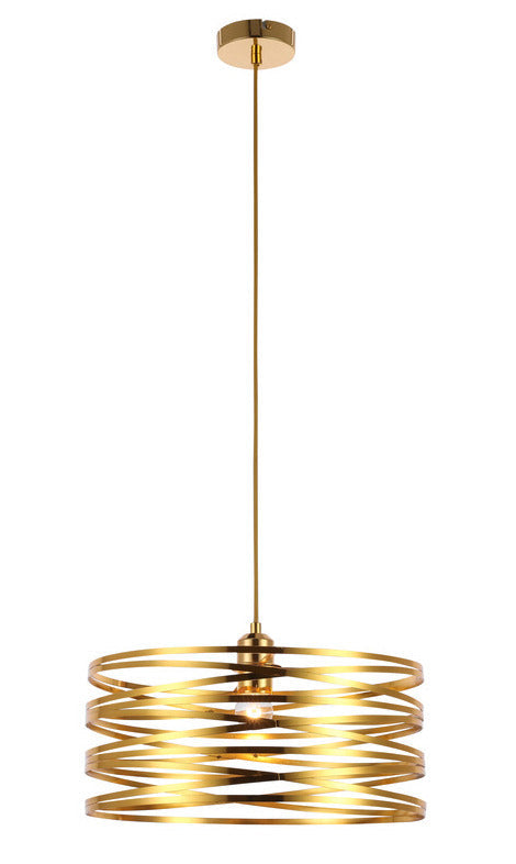#01634 Pendant Light in Gold