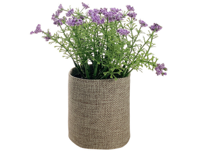 02430 Artificial Plant With Fabric Bag