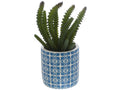 #04943 Artificial Cactus Plant w/Ceramic Pot