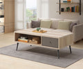 0C099B7 Coffee Table in Antique Pine/Grey