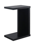 0C111GH Snack Table in Grain Black