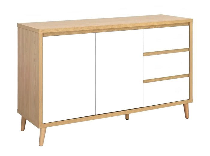 #0D155C8 Sideboard in Creamy White/Montmartre  Oak