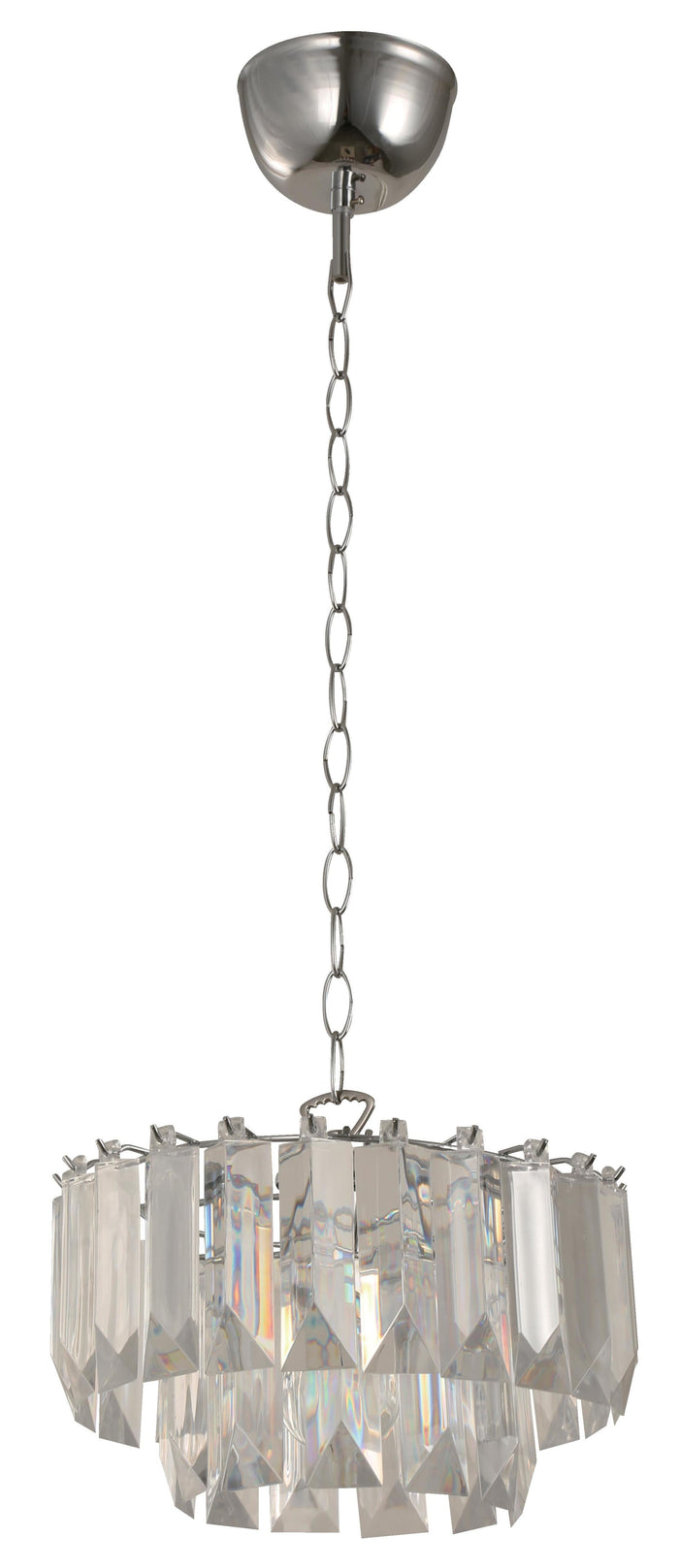 1 Light Pendant Fixture in Chrome
