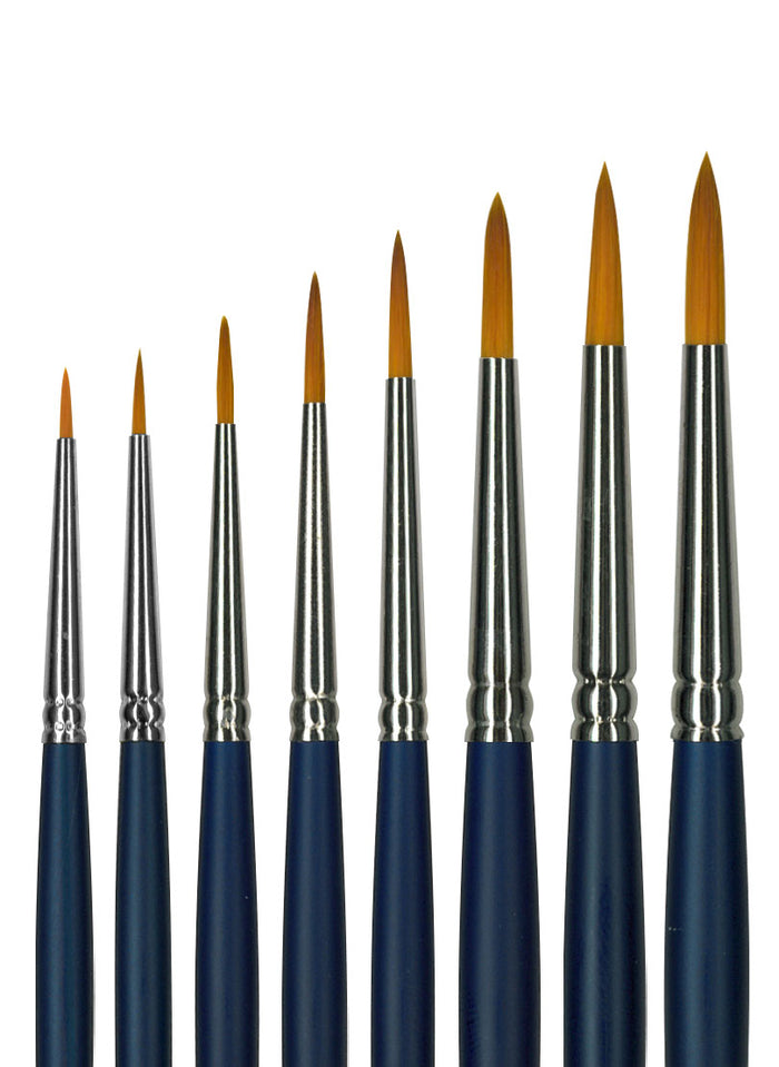 1350 Golden Taklon Round - brush bundle