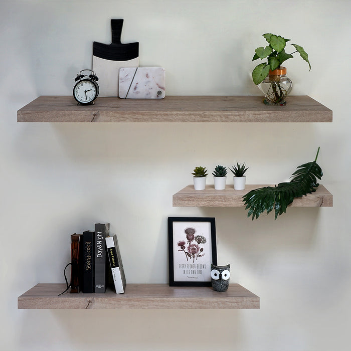 #14230GF 24" Wall Shelf in White Oak