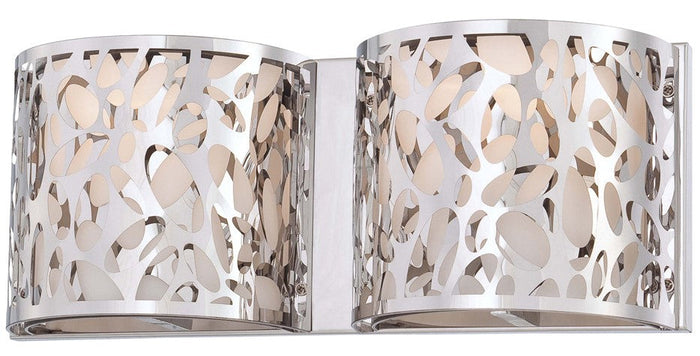 2 Light Wall Light in Chrome (SW6968-2CH)