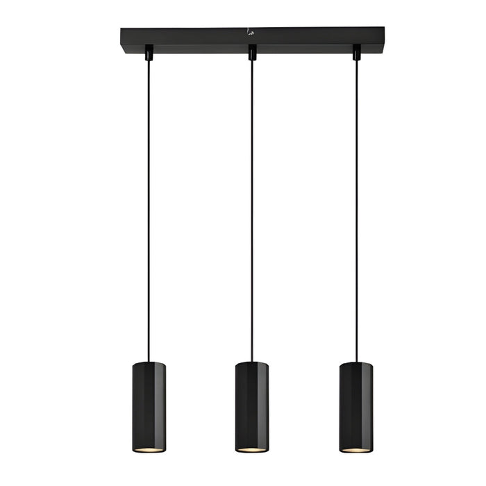 20123 3 Light Hanging Light in Black