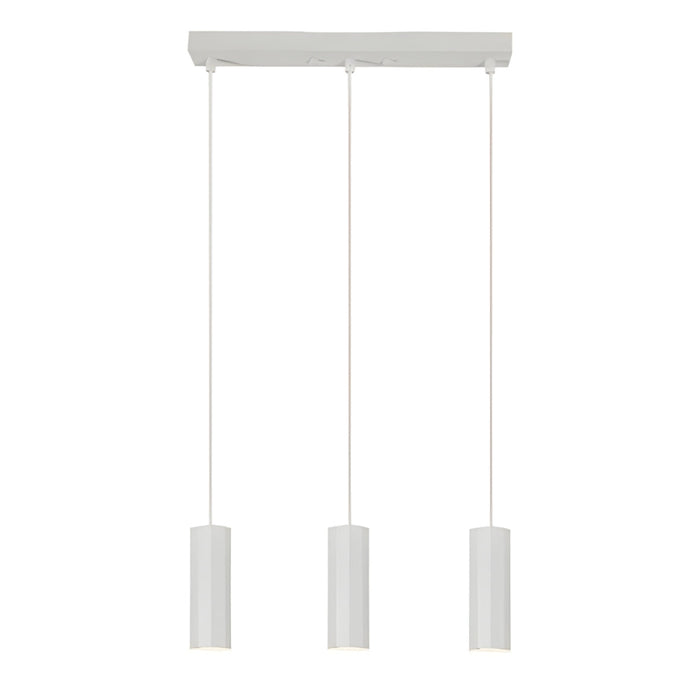 20123 3 Light Hanging Light in White