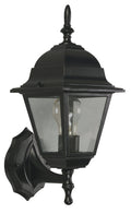 #2020 Outdoor Wall Light in Matt Black