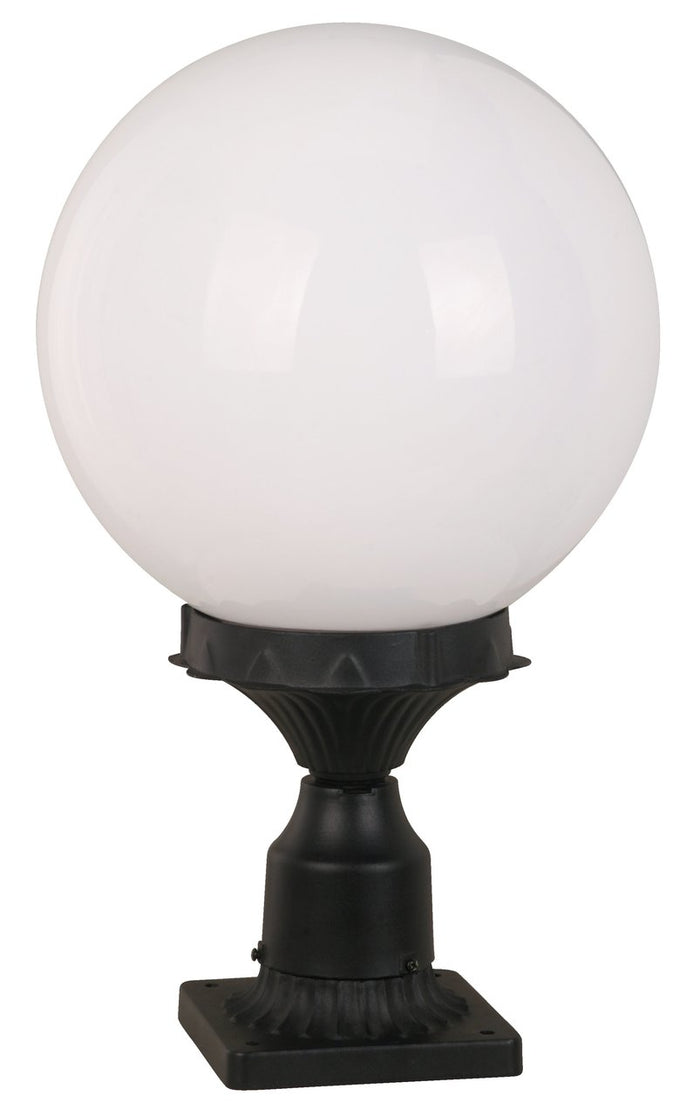 #2077-2 Outdoor Post Light in Black