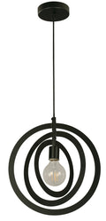 #23149-2 Pendant Light in Black