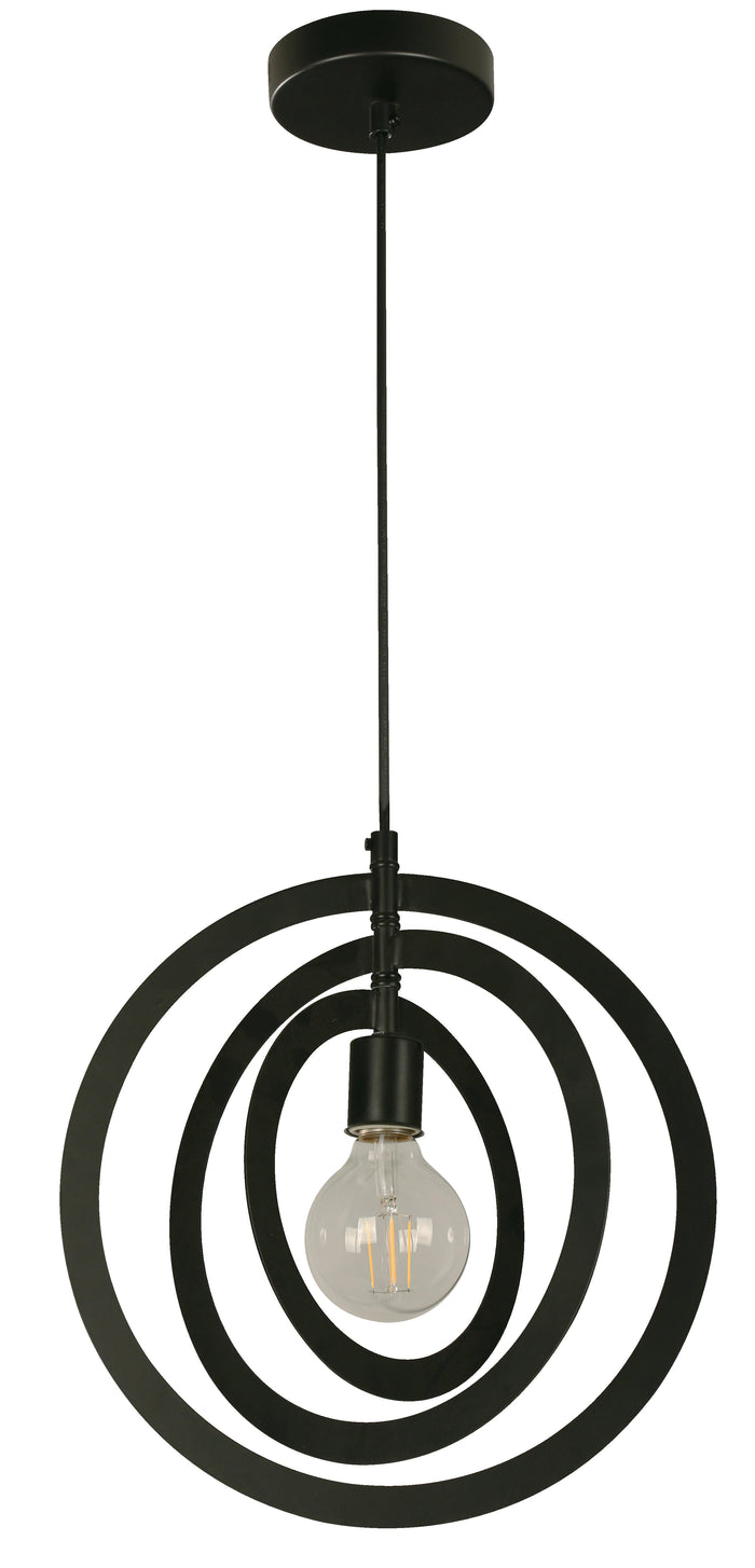 #23149-2 Pendant Light in Black