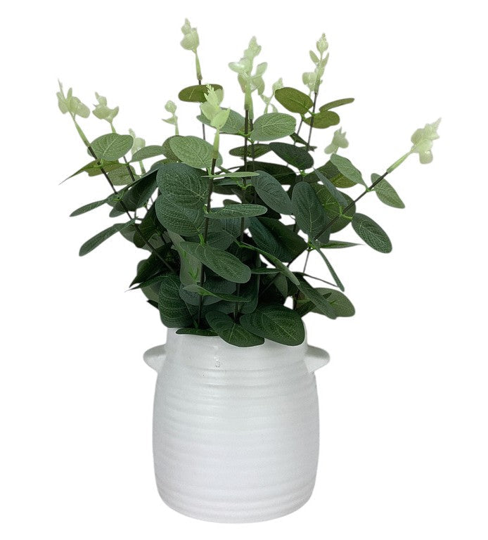 #2403637 14" Artificial Plant w/Ceramic Pot