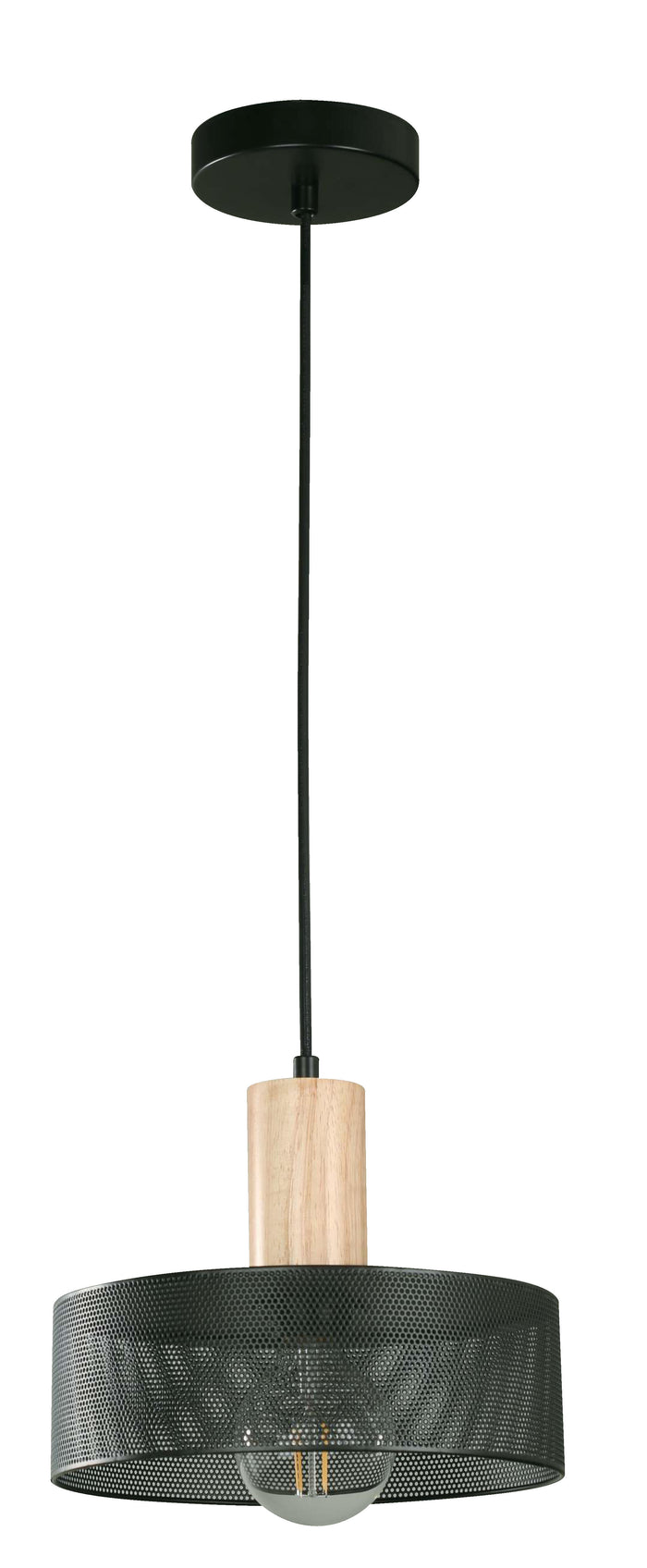 #24185-2 Pendant Light in Black
