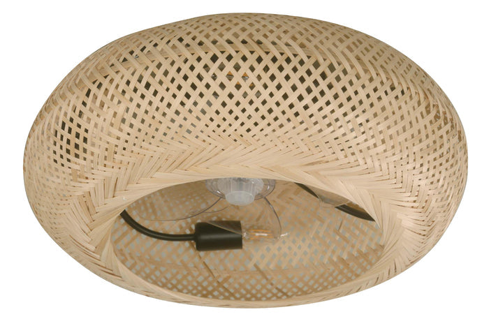 #24312-2 12" DC Ceiling Fan in Rattan