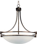 #3152BR 4 Light Hanging Light in Brown
