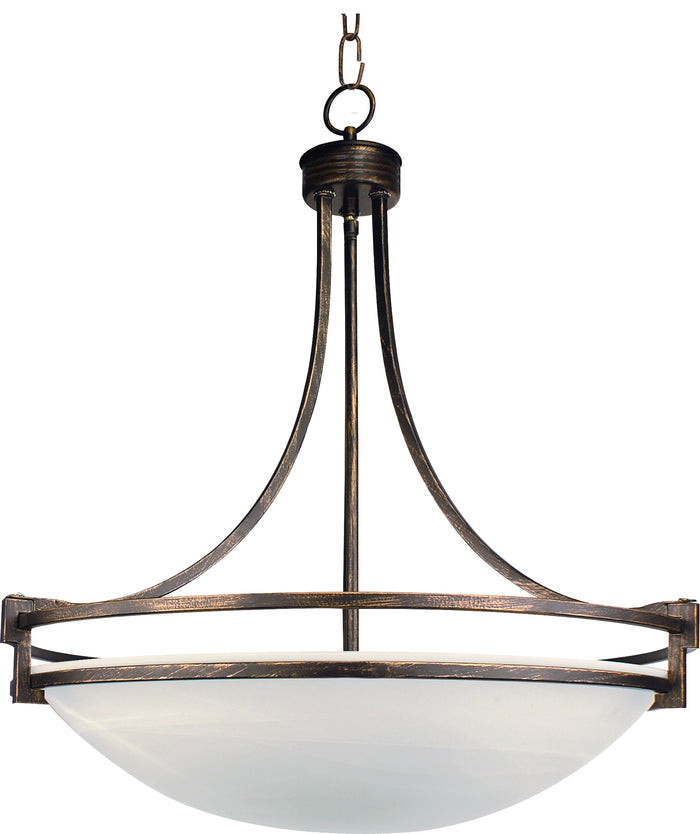 #3152BR 4 Light Hanging Light in Brown