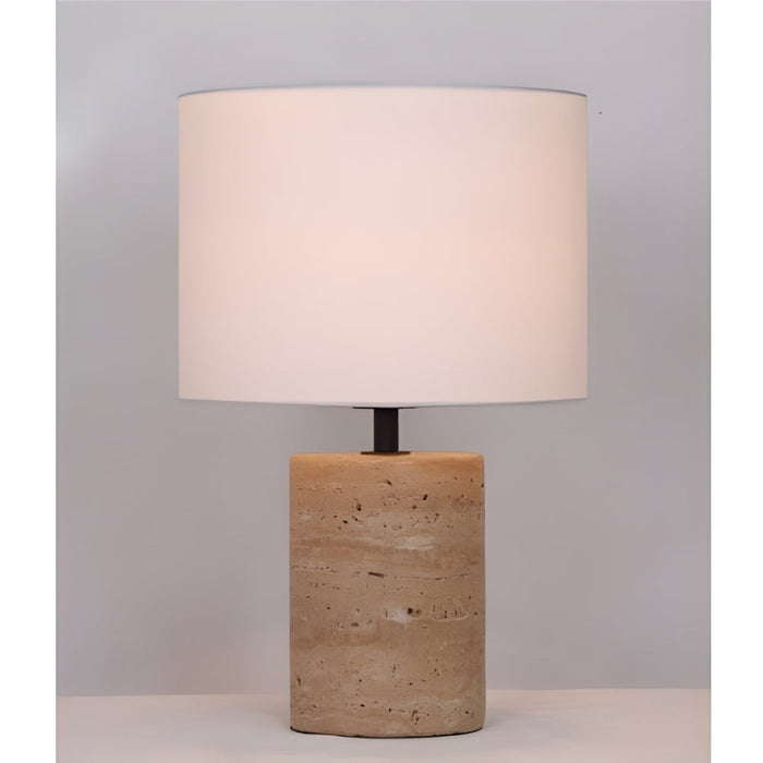 40042 Table Lamp in Natural/Yellow