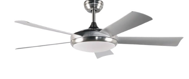 52" Ceiling Fan in Satin Nickel