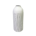 796-018-1 Metal Vase in Beige