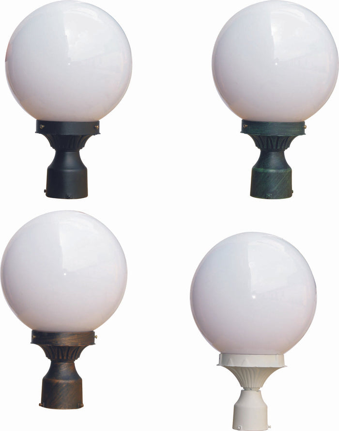 8178-12 Outdoor Post Light in Black