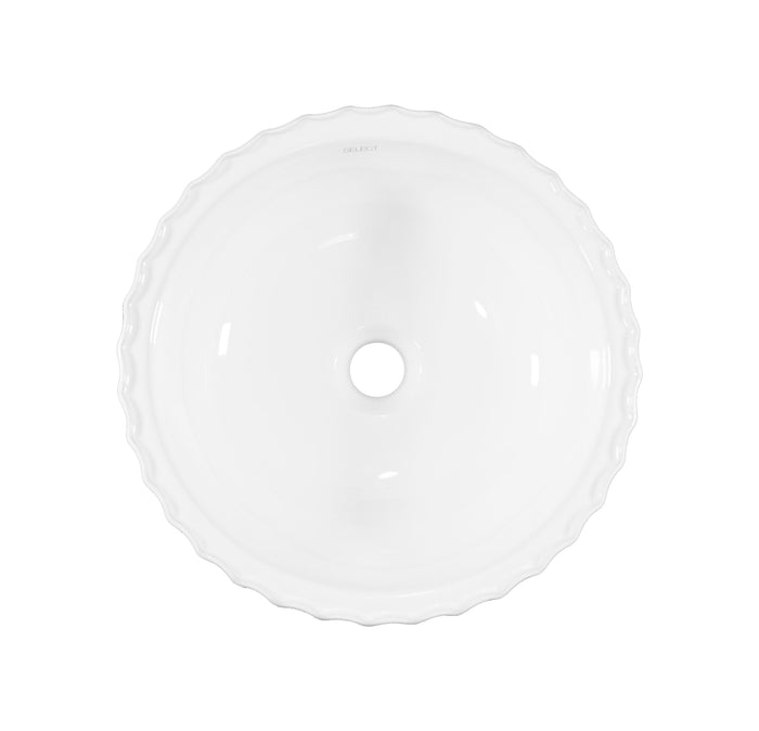 8599 Countertop Art Basin in White