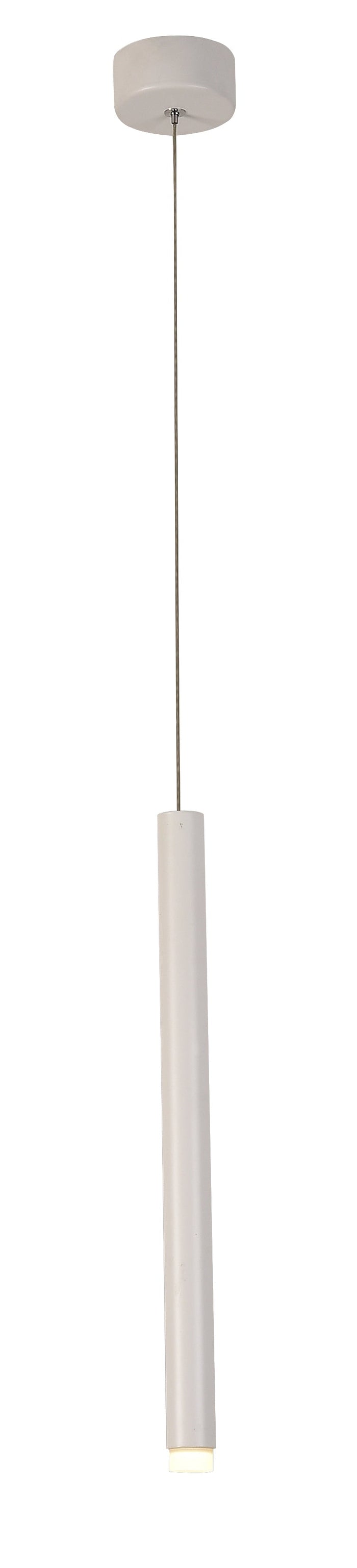 9166 LED 3W Pendant in Matt White