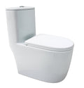 #A-S1970 Elongated Front Toilet in White