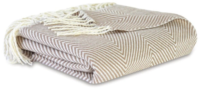 #A51000260 Brown Throw