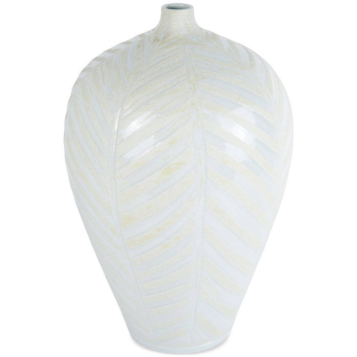 #A52000401 Vase in White/Gray