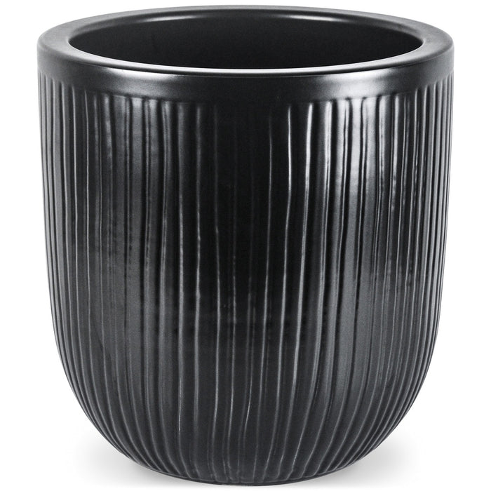 #A52000470 Ceramic Pot in Black