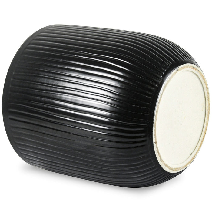 #A52000470 Ceramic Pot in Black